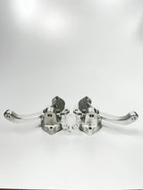 Third Gen F-Body Billet Spindles with steering arms. (Accepts 2019 ZL1 sealed bearing hubs and ZL1-1LE Brakes) PRE-ORDER ONLY!
