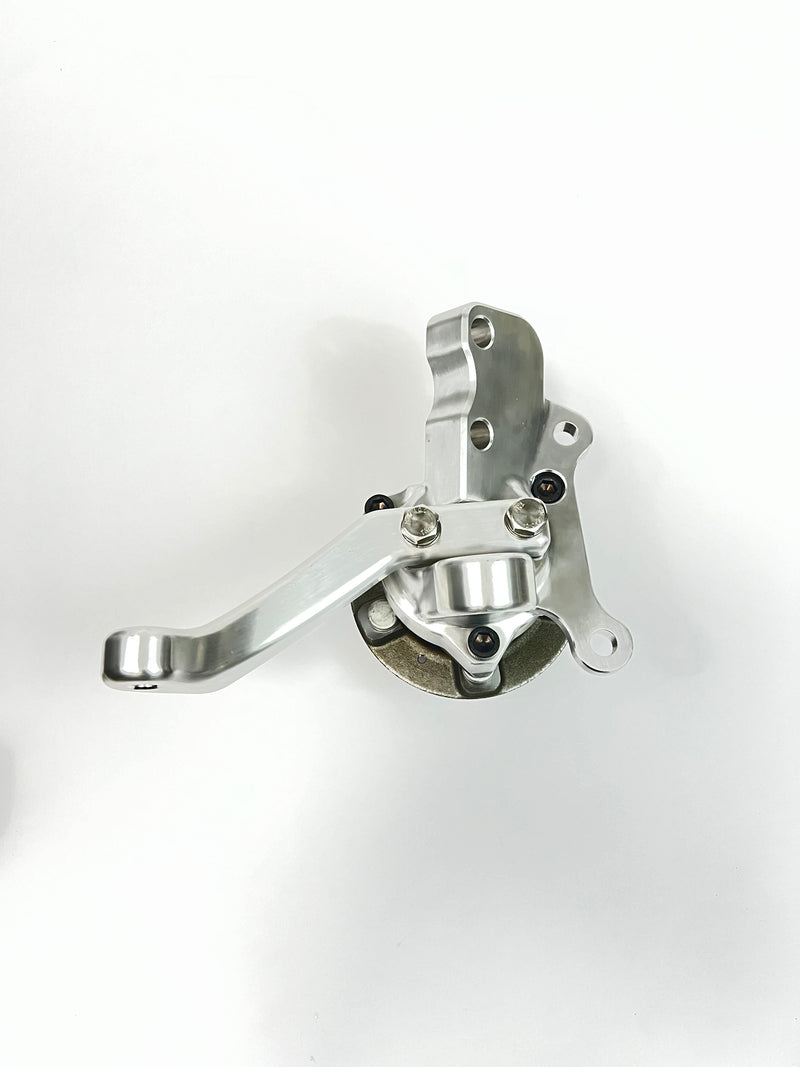 Third Gen F-Body Billet Spindles with steering arms. (Accepts 2019 ZL1 sealed bearing hubs and ZL1-1LE Brakes) PRE-ORDER ONLY!