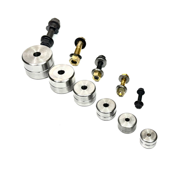 Crater Maker Dimple Die Set - 6 Piece