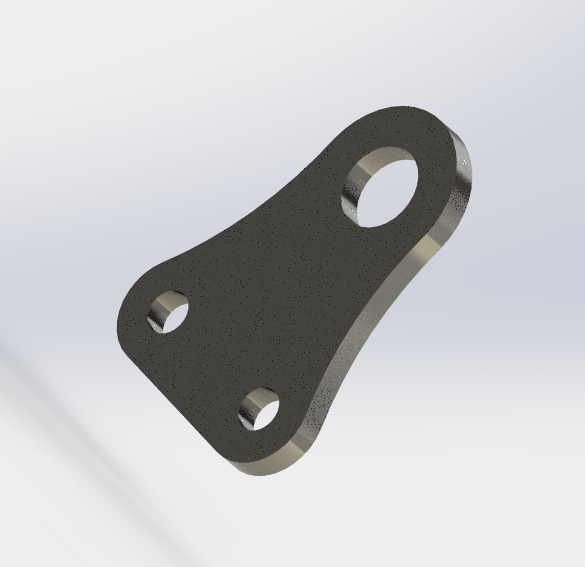 A/N Brake Line Bulkhead Brackets