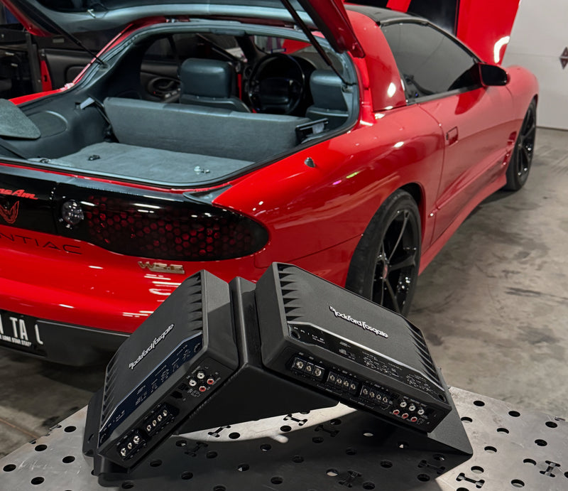 4th Gen F-Body Amp Rack