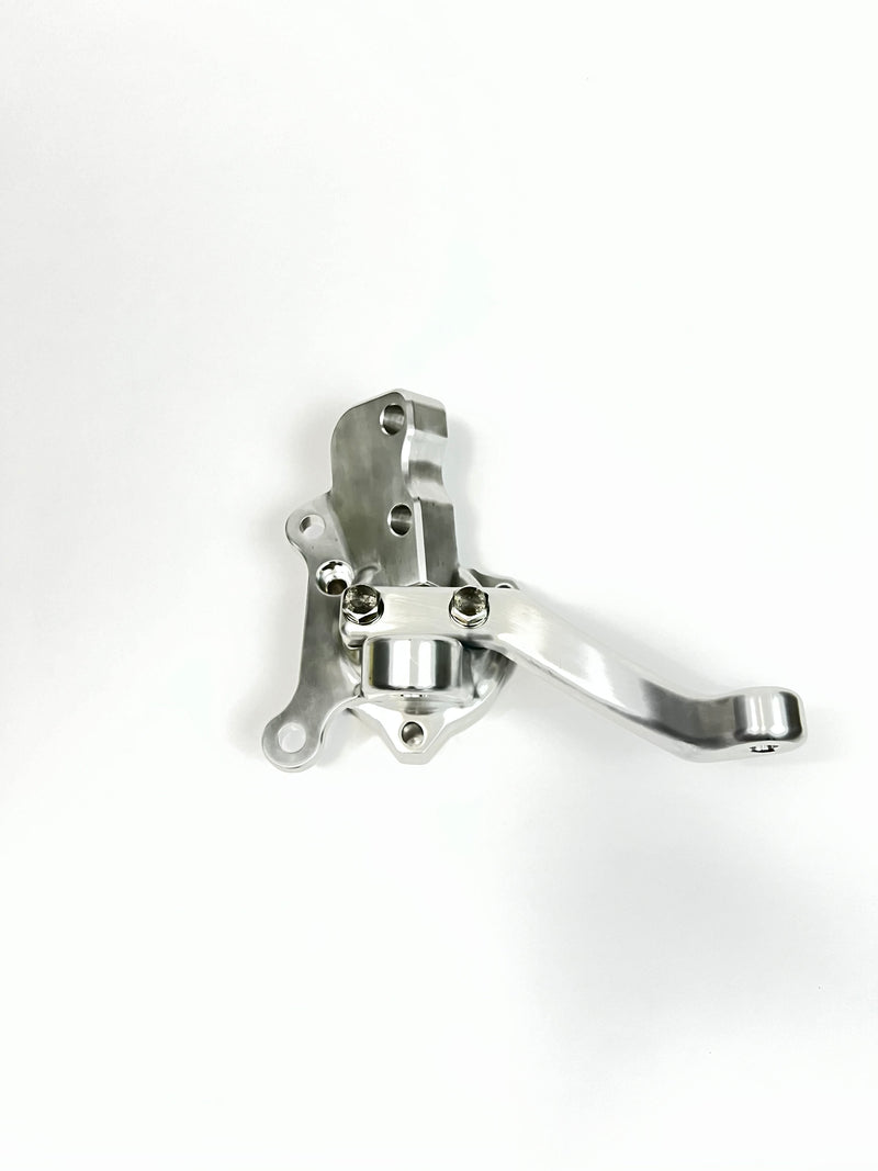 Third Gen F-Body Billet Spindles with steering arms. (Accepts 2019 ZL1 sealed bearing hubs and ZL1-1LE Brakes) PRE-ORDER ONLY!