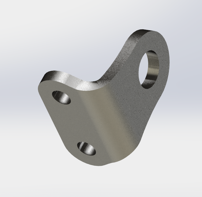 A/N Brake Line Bulkhead Brackets