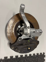 Third Gen F-Body Billet Spindles with steering arms. (Accepts 2019 ZL1 sealed bearing hubs and ZL1-1LE Brakes) PRE-ORDER ONLY!
