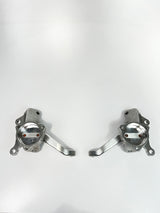 Third Gen F-Body Billet Spindles with steering arms. (Accepts 2019 ZL1 sealed bearing hubs and ZL1-1LE Brakes) PRE-ORDER ONLY!