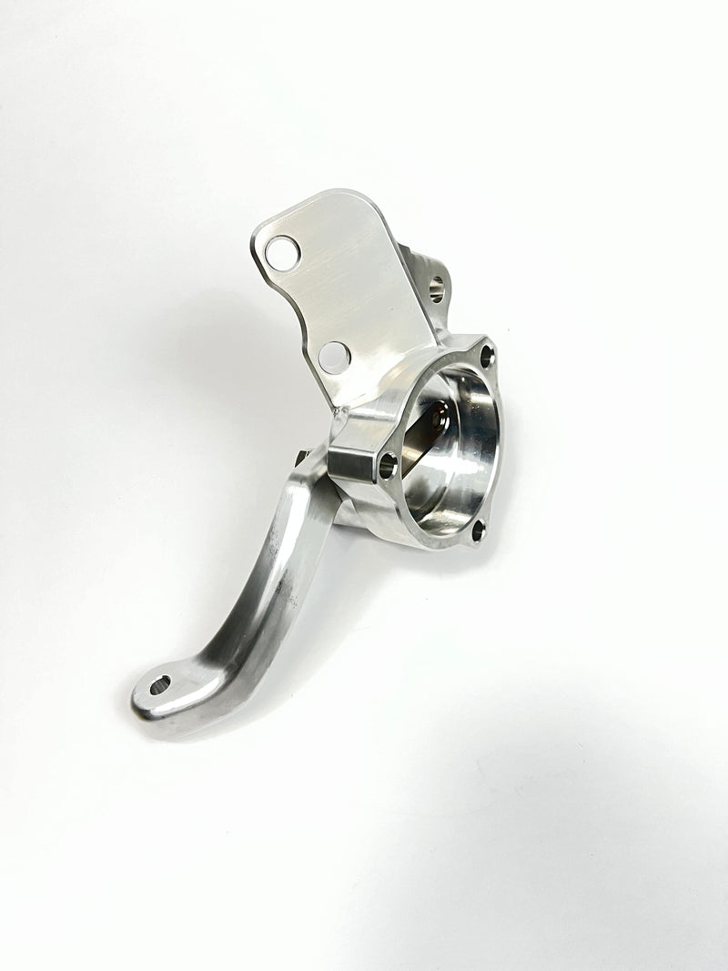 Third Gen F-Body Billet Spindles with steering arms. (Accepts 2019 ZL1 sealed bearing hubs and ZL1-1LE Brakes) PRE-ORDER ONLY!