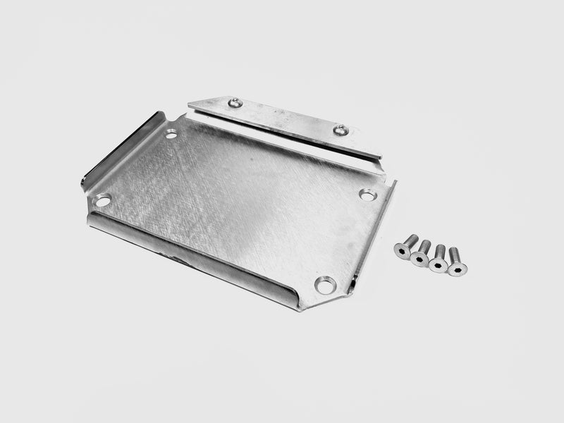 Battery hold down tray